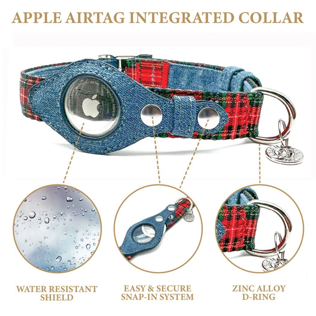 Apple Airtag Integrated Collar Apple Airtag Integrated Collar